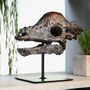 Pachycephalosaurus Dinosaur Skull Painted 3D Model Gifts For Him, thumbnail 1 of 6
