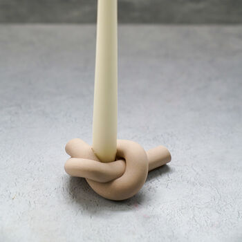Knot Shaped Candlestick Holder, 5 of 8