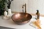Hammered Solid Copper Vessel And Drop In Sink, Artisan Kitchen And Bathroom Basin, thumbnail 3 of 7