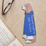 King Charles Cavalier Spaniel Bookmark Personalised Option, thumbnail 1 of 11