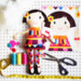 Personalised Doll Craft Sewing Kit, thumbnail 6 of 7