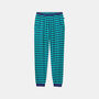 Men's Vivid Green' Bamboo Pyjama Set, thumbnail 3 of 3