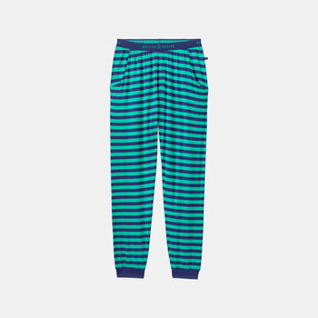 Men's Vivid Green' Bamboo Pyjama Set, 3 of 3