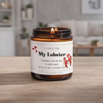 You Are My Lobster Candle Anniversary Gifts, 7 of 8