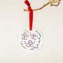 Personalised Christmas Decoration With Child's Drawing, thumbnail 10 of 12