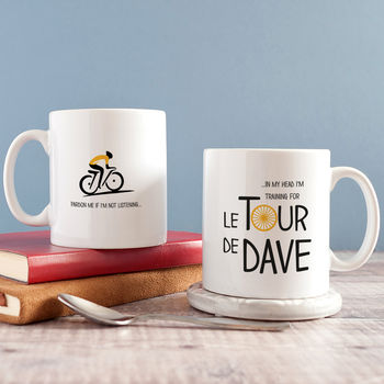 Personalised 'Tour De …' Cycle Mug, 2 of 9
