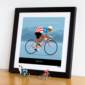 Personalised Cycling Print, National Team Jerseys, 5 of 9