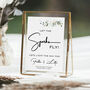 Personalised Let The Sparks Fly Wedding Sign, thumbnail 1 of 4