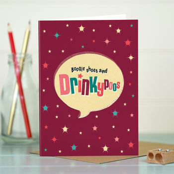 Happy Birthday Card For Her ‘Drinkypoos’, 2 of 4