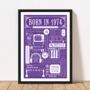 1974 Personalised 50th Birthday Fact Print Gift, thumbnail 4 of 10