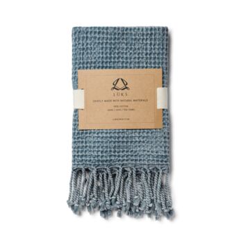 Rulo Waffle Weave Cotton Hand Towel, 3 of 9