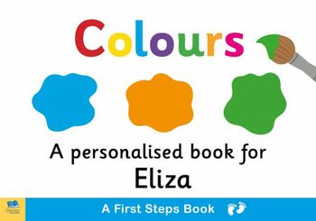 First Steps Colours Personalised Board Book, 8 of 9
