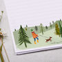 A4 Letter Writing Paper With Countryside Dog Walk, thumbnail 2 of 4
