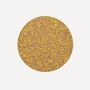 Yellow Round Speckled Cork Placemat, thumbnail 2 of 4