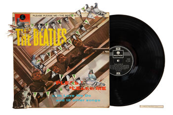 'Please Please Me' Collaged Album Cover Print, 2 of 2