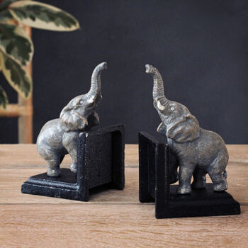 Elephant Bookends, 2 of 3