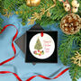 Personalised Baby's First Christmas Decoration, thumbnail 1 of 8