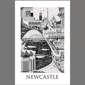 Newcastle Print, 2 of 2