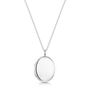 Little Personalised Sterling Silver Oval Locket, thumbnail 8 of 11