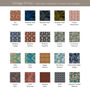 Vermont Fabric Covered Coffee Table Stool, thumbnail 7 of 12
