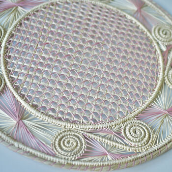 Colombian Hand Woven Placemat, 4 of 11