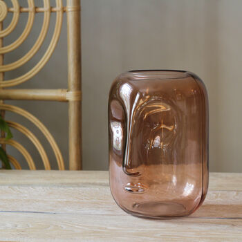 Glass Face Vase, 2 of 6