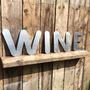 Galvansied Lettering Letters Garden Or Home Bar A To Z, thumbnail 4 of 8