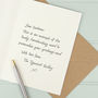 ‘Handsome Devil’ Greeting Card For Men, thumbnail 4 of 4