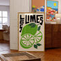 Les Limes Art Print, thumbnail 2 of 5