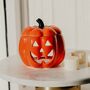 Jack O Lantern Pumpkin Halloween Wax Melt Burner, thumbnail 1 of 4