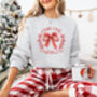 Candy Cane Christmas Club Sweatshirt, thumbnail 2 of 11