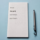 Blank/Grid/Irregular Recycled Paper Notebook By Toothpic Nations ...