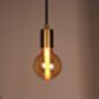 Vintlux Rainn 95mm Globe Gold Dimmable LED Bulb, thumbnail 1 of 4