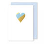 One Of A Kind Valentines's Card, Blue, thumbnail 2 of 3