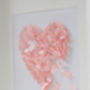 Shocking Pink 3D Framed Butterfly Heart, thumbnail 5 of 9
