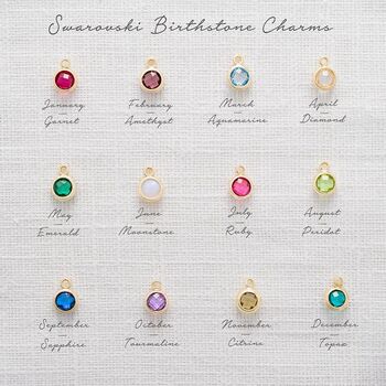 Family Eternal Ring And Birthstone Necklace, 8 of 11