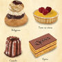 Vintage French Patisserie Print, thumbnail 5 of 12