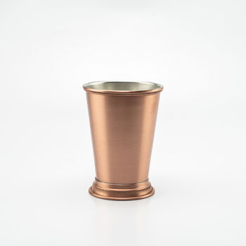 Handcrafted Copper Mint Julep Cup – 250ml, 2 of 8