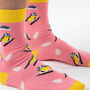 Bamboo Socks | Bluetit Socks | Bird Socks | Wildlife, thumbnail 3 of 3