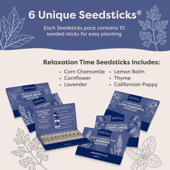 Personalised Relaxation Time Seedsticks, 4 of 11