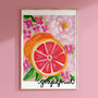 Grapefruit Kitchen Print, thumbnail 5 of 10