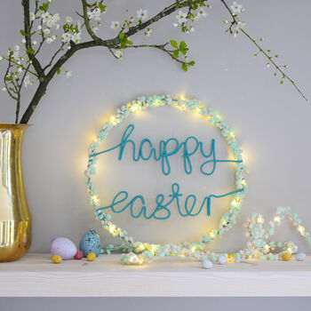 Happy Easter Wreath, 3 of 6