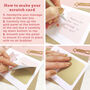 Make Your Own Cat Scratch Card, thumbnail 6 of 10
