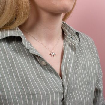 Personalised Sterling Silver Ferret Necklace, 3 of 10