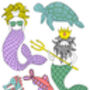 Mermaid Transfer Tattoos, thumbnail 3 of 3