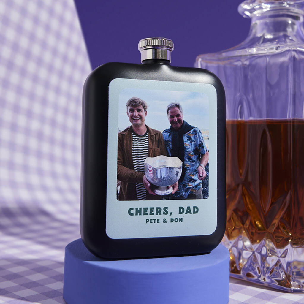 Personalised Photo Hip Flask, 1 of 11