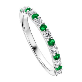 Odette Lab Grown Diamond And Created Gemstones Ring, 7 of 11