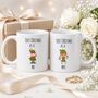 First Christmas Mr And Mrs Elf Mug Set, thumbnail 2 of 7