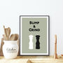 Bump And Grind Kitchen Print, thumbnail 3 of 3