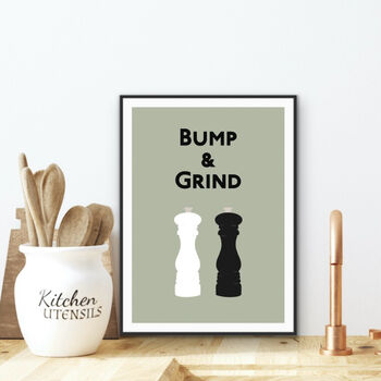 Bump And Grind Kitchen Print, 3 of 3